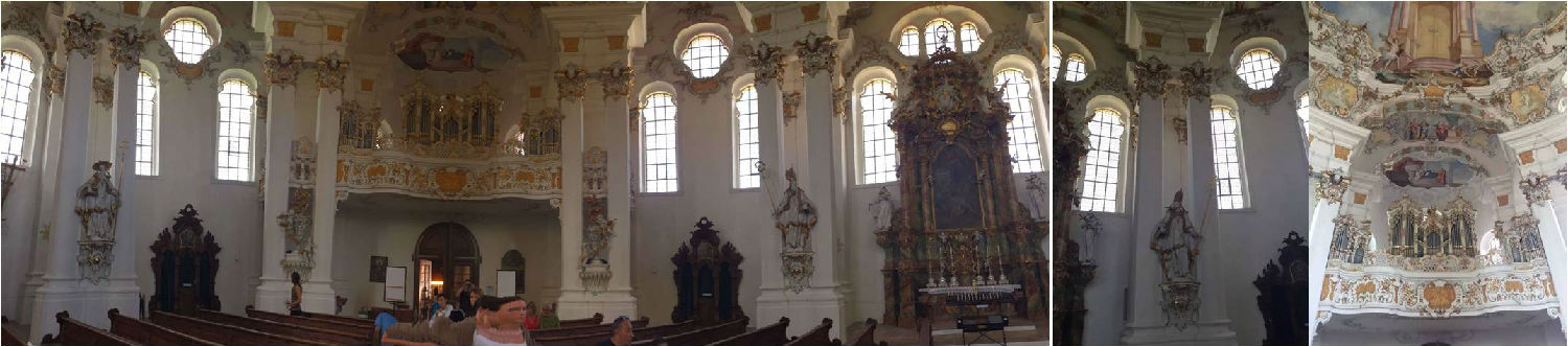 巴伐利亚乡村的土豪教堂