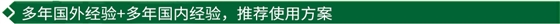 40年国际经验+16年国内经验，推荐 佳使用方案