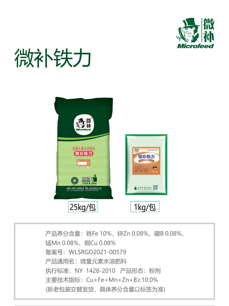 微补铁力