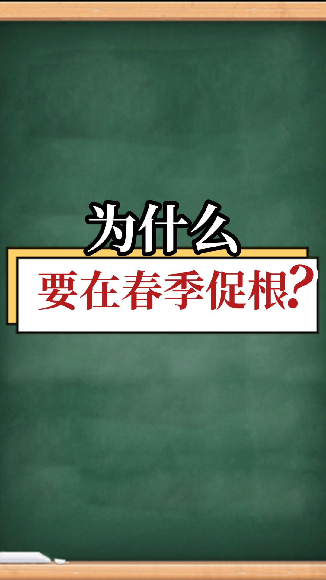 为什么要在春季促根？